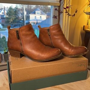 Leather Lucky Brand Booties